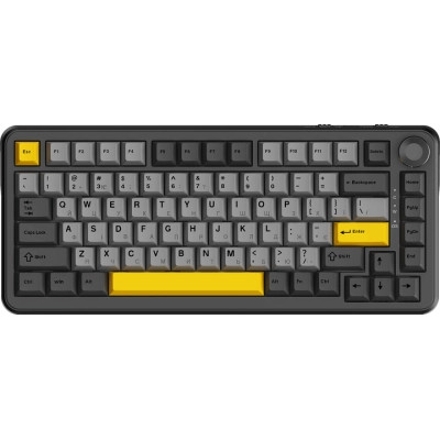 Клавиатура Ajazz AK820 MAX Magnetic Switch RGB USB Black (AK820MAX-WM-BGY)