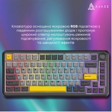 Клавіатура Ajazz AK820 MAX Magnetic Switch RGB USB Black (AK820MAX-WM-BGY) Клавіатура Ajazz AK820 MAX Magnetic Switch RGB USB Black (AK820MAX-WM-BGY) - Фото