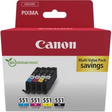 Картридж Canon CLI-551Multipack BK,C,M,Y (6509B015) - Фото