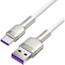 Дата кабель USB-C to USB-C 1.0m 66W metal Baseus (CAKF000102) - Фото