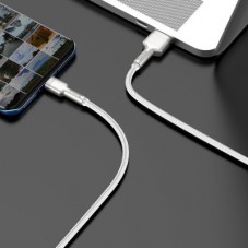 Дата кабель USB-C to USB-C 1.0m 66W metal Baseus (CAKF000102) - Фото