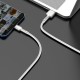 Дата кабель USB-C to USB-C 1.0m 66W metal Baseus (CAKF000102)