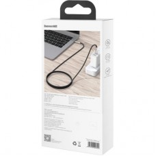 Дата кабель USB-C to USB-C 1.0m 100W metal black Baseus (CATJK-C01) - Фото