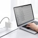 Дата кабель USB-C to USB-C 1.0m 100W metal black Baseus (CATJK-C01) Дата кабель USB-C to USB-C 1.0m 100W metal black Baseus (CATJK-C01)