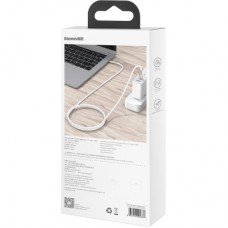 Дата кабель USB-C to USB-C 2.0m 100W metal black Baseus (CATJK-D01) - Фото