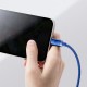 Дата кабель USB 2.0 AM to Lightning 1.2m 2.4A blue Baseus (CAJY000003) Дата кабель USB 2.0 AM to Lightning 1.2m 2.4A blue Baseus (CAJY000003)
