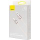 Дата кабель USB 2.0 AM to Lightning 1.2m 2.4A pink Baseus (CAJY001104) Дата кабель USB 2.0 AM to Lightning 1.2m 2.4A pink Baseus (CAJY001104)