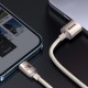 Дата кабель USB 2.0 AM to Lightning 1.2m 2.4A pink Baseus (CAJY001104) Дата кабель USB 2.0 AM to Lightning 1.2m 2.4A pink Baseus (CAJY001104)