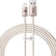 Дата кабель USB 2.0 AM to Lightning 2.0m 2.4A pink Baseus (CAJY001204)