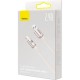 Дата кабель USB 2.0 AM to Lightning 2.0m 2.4A pink Baseus (CAJY001204) Дата кабель USB 2.0 AM to Lightning 2.0m 2.4A pink Baseus (CAJY001204)