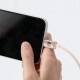 Дата кабель USB 2.0 AM to Lightning 2.0m 2.4A pink Baseus (CAJY001204) Дата кабель USB 2.0 AM to Lightning 2.0m 2.4A pink Baseus (CAJY001204)