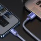 Дата кабель USB 2.0 AM to Lightning 2.0m 2.4A purple Baseus (CAJY000105) Дата кабель USB 2.0 AM to Lightning 2.0m 2.4A purple Baseus (CAJY000105)