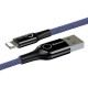 Дата кабель USB 2.0 AM to Lightning 1.0m 2.4A blue Baseus (CALCD-03) Дата кабель USB 2.0 AM to Lightning 1.0m 2.4A blue Baseus (CALCD-03)