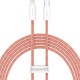 Дата кабель USB-C to Lightning 2.0m 20W orange Baseus (CALD000107) Дата кабель USB-C to Lightning 2.0m 20W orange Baseus (CALD000107)