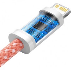Дата кабель USB-C to Lightning 2.0m 20W orange Baseus (CALD000107) - Фото