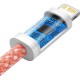 Дата кабель USB-C to Lightning 2.0m 20W orange Baseus (CALD000107) Дата кабель USB-C to Lightning 2.0m 20W orange Baseus (CALD000107)
