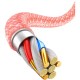 Дата кабель USB 2.0 AM to Lightning 1.0m 2.4A orange Baseus (CALD000407) Дата кабель USB 2.0 AM to Lightning 1.0m 2.4A orange Baseus (CALD000407)