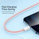 Дата кабель USB 2.0 AM to Lightning 1.0m 2.4A orange Baseus (CALD000407) Дата кабель USB 2.0 AM to Lightning 1.0m 2.4A orange Baseus (CALD000407)