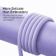 Дата кабель USB 2.0 AM to Lightning 1.0m 2.4A purple Baseus (CALD000405) Дата кабель USB 2.0 AM to Lightning 1.0m 2.4A purple Baseus (CALD000405)
