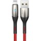 Дата кабель USB 2.0 AM to Lightning 1.0m 2.4A red Baseus (CALSP-B09) Дата кабель USB 2.0 AM to Lightning 1.0m 2.4A red Baseus (CALSP-B09)