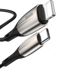 Дата кабель USB-C to Lightning 1.0m 18W black Baseus (CATLSP-01) - Фото