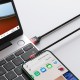 Дата кабель USB 2.0 AM to Lightning 2.0m 2.4A 90° corner black/red Baseus (CAVP000120) Дата кабель USB 2.0 AM to Lightning 2.0m 2.4A 90° corner black/red Baseus (CAVP000120)