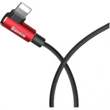 Дата кабель USB 2.0 AM to Lightning 2.0m 1.5A 90° corner red Baseus (CALMVP-A09) - Фото