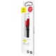 Дата кабель USB 2.0 AM to Lightning 0.23m 2A black/red Baseus (CALMBJ-B91) Дата кабель USB 2.0 AM to Lightning 0.23m 2A black/red Baseus (CALMBJ-B91)