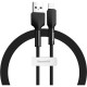 Дата кабель USB 2.0 AM to Lightning 1.0m black Baseus (CALGJ-01)