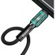Дата кабель USB 2.0 AM to Lightning 1.0m black Baseus (CALGJ-01) Дата кабель USB 2.0 AM to Lightning 1.0m black Baseus (CALGJ-01)