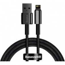 Дата кабель USB 2.0 AM to Lightning 2.0m 2.4A black Baseus (CALWJ-A01)