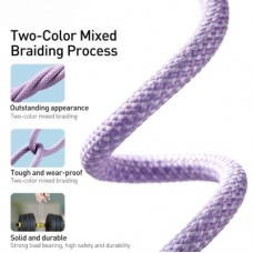 Дата кабель USB-C to Lightning 2.0m 20W purple Baseus (CALD000105) - Фото