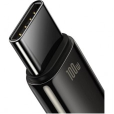 Дата кабель USB 2.0 AM to USB-C 2.0m 100W black Baseus (CAWJ000101) - Фото