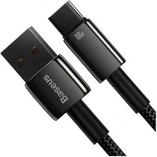 Дата кабель USB 2.0 AM to USB-C 2.0m 100W black Baseus (CAWJ000101) - Фото