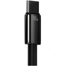 Дата кабель USB 2.0 AM to USB-C 1.0m 100W black Baseus (CAWJ000001) - Фото