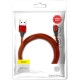Дата кабель USB 2.0 AM to Lightning 1.8m red Baseus (CALYW-A09)