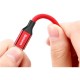 Дата кабель USB 2.0 AM to Lightning 1.8m red Baseus (CALYW-A09)