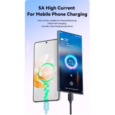 Дата кабель USB-C to USB-C 2.0m 100 W blue Essager (EXCT1-WLA03-P) - Фото