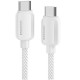 Дата кабель USB-C to USB-C 2.0m 100W white Essager (EXCT1-WLA02-P)