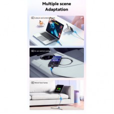 Дата кабель USB-C to USB-C 2.0m 100W white Essager (EXCT1-WLA02-P) - Фото