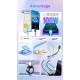 Дата кабель USB 2.0 AM to USB-C 2.0m 100 W white Essager (EXC7A-WLA02-P)