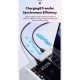 Дата кабель USB 2.0 AM to USB-C 2.0m 100 W white Essager (EXC7A-WLA02-P)