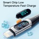Дата кабель USB-C to Lightning 1.0m 20W Digital Display blue Essager (EXCTL-YD03)
