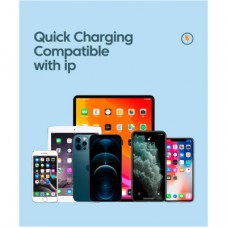 Дата кабель USB-C to Lightning 1.0m 3A purple Essager (EXCTL-CH05) - Фото