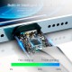 Дата кабель USB 2.0 AM to Lightning 3.0m 2.4A black Essager (EXCL-LSC01)