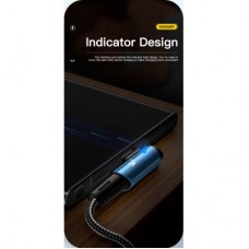 Дата кабель USB 2.0 AM to USB-C 2.0m 100W blue Essager (EXCWT7A-CGA03-P) - Фото