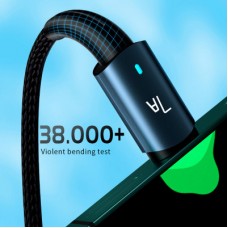 Дата кабель USB 2.0 AM to USB-C 1.0m 100W black Essager (EXC7A-CG01-P) - Фото