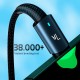 Дата кабель USB 2.0 AM to USB-C 1.0m 100W black Essager (EXC7A-CG01-P)