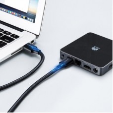 Дата кабель USB 2.0 AM/AM 1.5m US102 black Ugreen (10310) - Фото