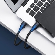 Дата кабель USB 2.0 AM/AM 1.5m US102 black Ugreen (10310) - Фото